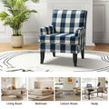 Akorda French Country Armchair with Nailhead Detailing and Sturdy Solid Wood Legs by HULALA HOME
