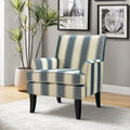 Akorda French Country Armchair with Nailhead Detailing and Sturdy Solid Wood Legs by HULALA HOME