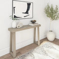 Classic 46-Inch Plank and Beam Console Table