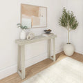 Classic 46-Inch Plank and Beam Console Table