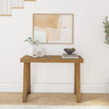 Classic 46-Inch Plank and Beam Console Table