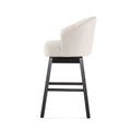 Set of 2 Ogden Beige Swivel Bar Stools by Christopher Knight Home