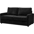 Manchester 70-Inch Square Arm Sofa Bed in Polyester Corduroy