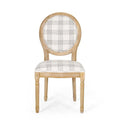 Set of 2 Phinnaeus French Country Fabric Dining Chairs by Christopher Knight Home