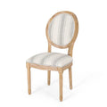 Set of 2 Phinnaeus French Country Fabric Dining Chairs by Christopher Knight Home