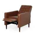 Set of 2 Mervynn Mid-Century Button-Tufted Recliners by Christopher Knight Home