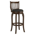iNSPIRE Q Classic Ali 29-Inch High Back Swivel Bar Stool in Modern Linen