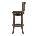 iNSPIRE Q Classic Ali 29-Inch High Back Swivel Bar Stool in Modern Linen