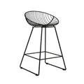CosmoLiving by Cosmopolitan Ellis 24-Inch Metal Counter Height Bar Stool