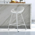 CosmoLiving by Cosmopolitan Ellis 24-Inch Metal Counter Height Bar Stool