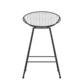 CosmoLiving by Cosmopolitan Ellis 24-Inch Metal Counter Height Bar Stool