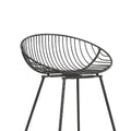 CosmoLiving by Cosmopolitan Ellis 24-Inch Metal Counter Height Bar Stool