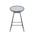 CosmoLiving by Cosmopolitan Ellis 24-Inch Metal Counter Height Bar Stool