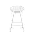 CosmoLiving by Cosmopolitan Ellis 24-Inch Metal Counter Height Bar Stool