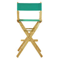 30-Inch Director's Chair with Natural Frame