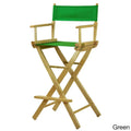 30-Inch Director's Chair with Natural Frame