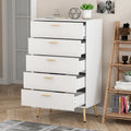 FUFU&GAGA 5-Drawer Chest of Drawers