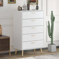 FUFU&GAGA 5-Drawer Chest of Drawers
