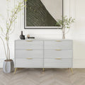 CraftPorch Modern 6-Drawer Wooden Dresser