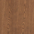 Ramiel Mid-Century Modern 4-Drawer Chest in Ash Walnut with Rattan Accents