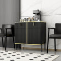 Pop-Up Door Sideboard Dresser Cabinet - Storage Console for TV