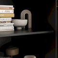 Pop-Up Door Sideboard Dresser Cabinet - Storage Console for TV