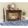 Newborough Antique Tobacco Console Table by Copper Grove
