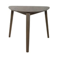 Satin Walnut Triangle Table by Space Savers