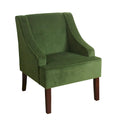 Porch & Den Lyric Velvet Swoop Arm Accent Chair" could be rewritten as "Lyric Velvet Swoop Arm Accent Chair by Porch & Den.