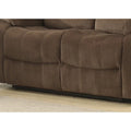 Bill Contemporary Brown Reclining Living Room Set - 2 Pieces