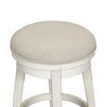 Distressed White 4-Piece Modern Farmhouse Flea Market Set