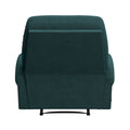 ProLounger Beck Space-Saving Medium Blue Microfiber Recliner