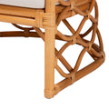 Acelynn Bohemian Honey Rattan Armchair