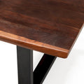 Modrest Taylor Contemporary Live Edge Wooden Dining Table