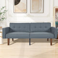 Convertible Memory Foam Futon Sofa Bed - Foldable Daybed Loveseat Sleeper