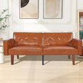 Convertible Memory Foam Futon Sofa Bed - Foldable Daybed Loveseat Sleeper
