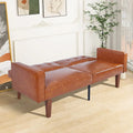 Convertible Memory Foam Futon Sofa Bed - Foldable Daybed Loveseat Sleeper