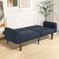 Convertible Memory Foam Futon Sofa Bed - Foldable Daybed Loveseat Sleeper