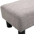 Copper Grove Chaparro Contemporary Linen Footrest Ottoman