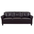iLounge Harvard Faux Leather Couch