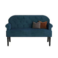 Margherita Upholstered Rolled Arm Loveseat