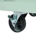 Versatile Drop-Leaf Kitchen Island Cart with 3 Drawers