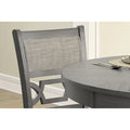 Signature Design by Ashley Langwest Counter Height Dining Table with 4 Barstools - Complete Set of 5