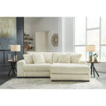 Signature Design by Ashley Lindyn 2-Piece Sectional Sofa with Chaise - Dimensions: 102W x 70D x 38H
