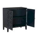 Chanters Solid Wood 2-Door Decorative Cabinet