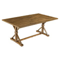 6-Piece Rustic Farmhouse Dining Set