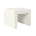 HomePop Contemporary Channel-Designed Ottoman