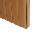 HomePop Contemporary Channel-Designed Ottoman