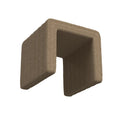 HomePop Contemporary Channel-Designed Ottoman