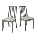 CraftPorch Modern Wooden Dining Chair Set (2 Pieces) - N/A